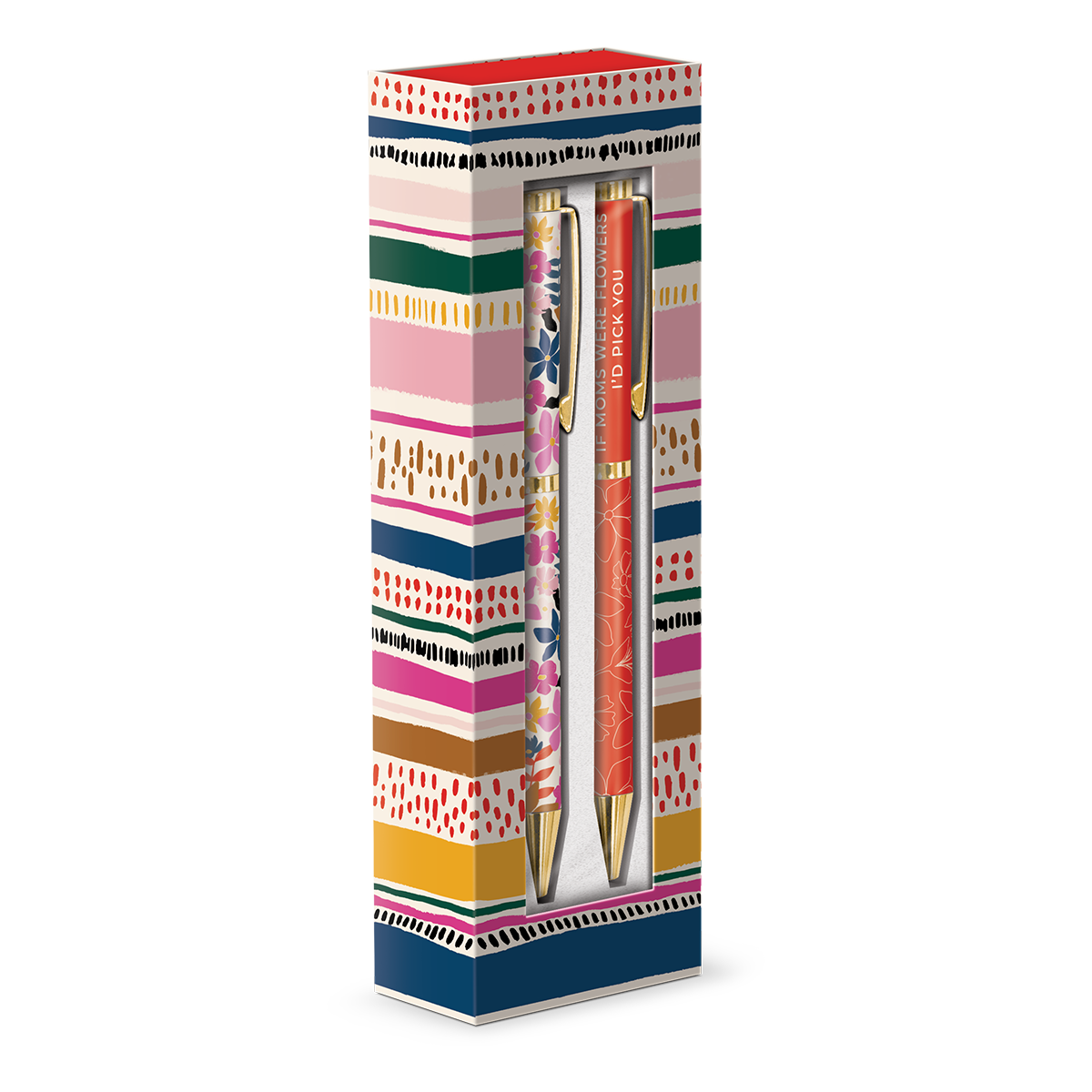Stripe Boxed Pen Set - Lady Jayne